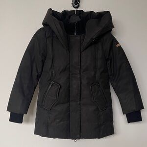 MACKAGE GIRLS BLACK PUFFER JACKET